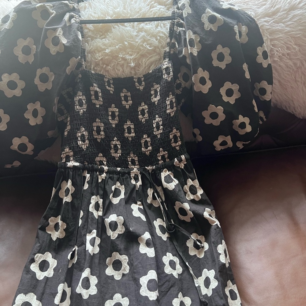 Christy Dawn Daisy Noir dress L - Picture 2 of 6